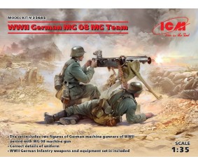ICM 1/35 WWII German MG08 MG Team (2 figures)