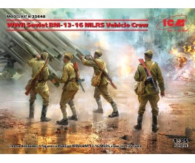ICM 1/35 WWII Soviet BM-13-16 MLRS Vehicle Crew
