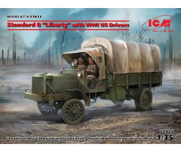 ICM 1/35 Standard B “Liberty” with WWI US Drivers