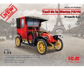 ICM 1/35 Taxi de la Marne (1914), French Car