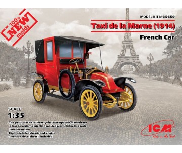 ICM 1/35 Taxi de la Marne (1914), French Car