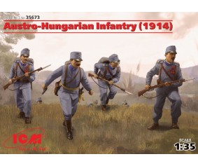 ICM 1/35 Austro-Hungarian Infantry (1914) (4 figures)