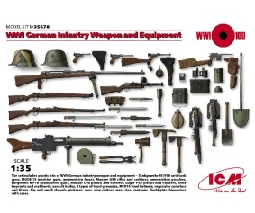 ICM 1/35 WWI German Infantry Weapon and Equipment
