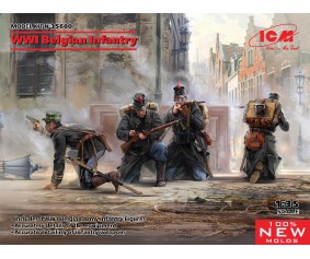 ICM 1/35 WWI Belgian Infantry