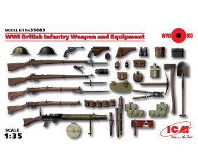ICM 1/35 WWI British Infantry Weapon and Equipment