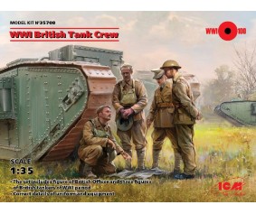ICM 1/35 WWI British Tank Crew (4 figures)