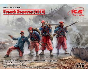ICM 1/35 French Zouaves (1914) (4 figures) ICM 1/35 French Zouaves (1914) (4 figures)