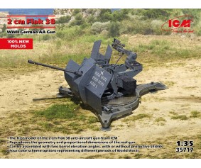 ICM 1/35 Flak 38, WWII German AA Gun