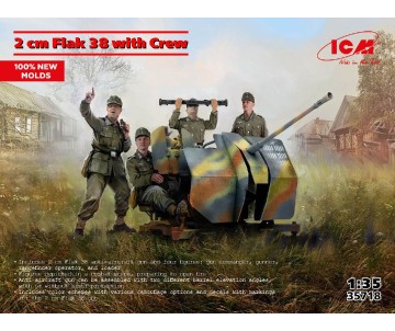 ICM 1/35 Flak 38 with Crew