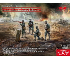 ICM 1/35 WWI Italian Infantry in armor