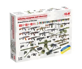 ICM 1/35 Infantry weapons and chevrons of the Armed Forces of Ukraine