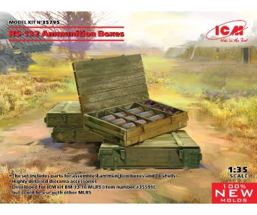 ICM 1/35 RS-132 Ammunition Boxes