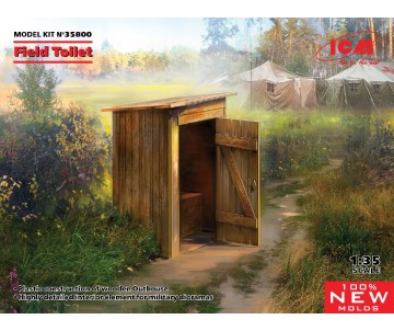 ICM 1/35 WC (Field Toilet)