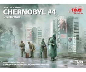 ICM 1/35 Chernobyl#4. Deactivators (4 figures)