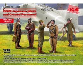 ICM 1/48 Japanese pilots and Ground Personnel WWII