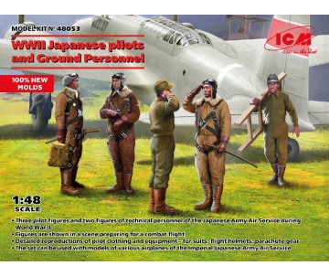 ICM 1/48 Japanese pilots and Ground Personnel WWII