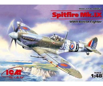 ICM 1/48 Spitfire Mk.IX, WWII British Fighter