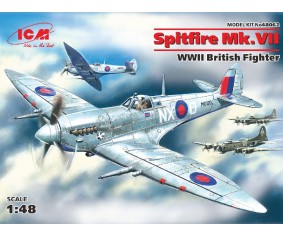 ICM 1/48 Spitfire Mk.VII, WWII British Fighter