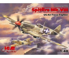 ICM 1/48 Spitfire Mk.VIII, WWII USAAF Fighter