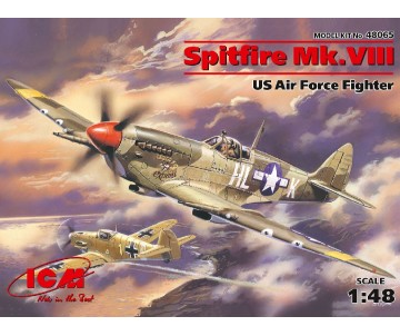 ICM 1/48 Spitfire Mk.VIII, WWII USAAF Fighter