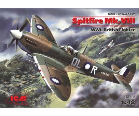 ICM 1/48 Spitfire Mk.VIII, WWII British Fighter