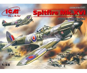 ICM 1/48 Spitfire Mk.XVI, WWII British Fighter