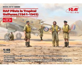 ICM 1/48 RAF Pilots in Tropical Uniforms (1941-1945)