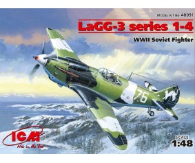ICM 1/48 LaGG-3 series 1-4, WWII Soviet Fighter