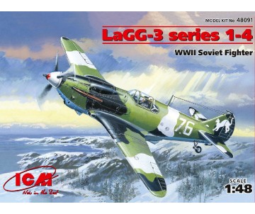ICM 1/48 LaGG-3 series 1-4, WWII Soviet Fighter