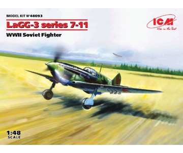 ICM 1/48 LaGG-3 series 7-11, WWII Soviet Fighter