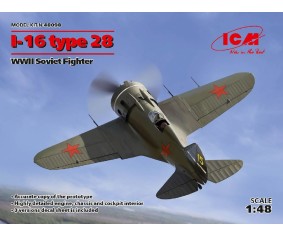ICM 1/48 I-16 type 28, WWII Soviet Fighter