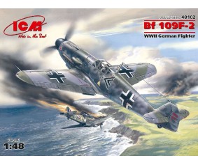 ICM 1/48 Messerschmitt Bf 109F-2, WWII German Fighter