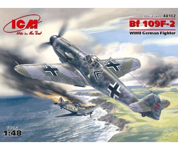 ICM 1/48 Messerschmitt Bf 109F-2, WWII German Fighter