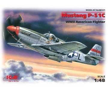 ICM 1/48 Mustang P-51C, WWII American Fighter