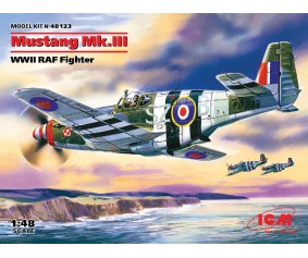 ICM 1/48 Mustang Mk.III, WWII RAF Fighter