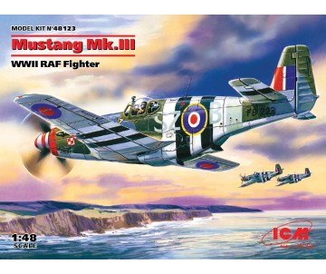 ICM 1/48 Mustang Mk.III, WWII RAF Fighter