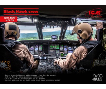 ICM Black Hawk crew (3 figures) (100% new moulds)
