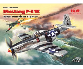 ICM 1/48 Mustang P-51K, WWII American Fighter