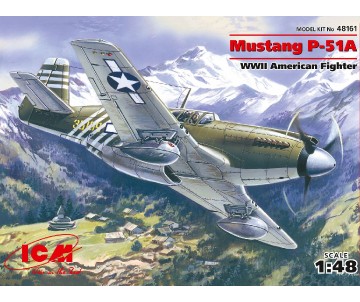 ICM 1/48 Mustang P-51A, WWII American Fighter