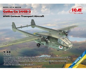 ICM 1/48 Gotha Go 244B-2, WWII German Transport Aircraft