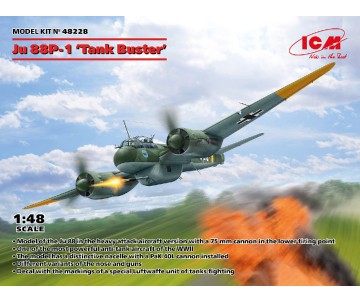 ICM 1/48 Ju 88P-1 Tank Buster