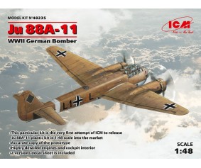 ICM 1/48 Ju 88A-11, WWII German Bomber