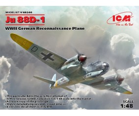 ICM 1/48 Ju 88D-1, WWII German Reconnaissance Plane