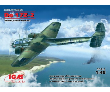 ICM 1/48 Do 17Z-2, WWII German Bomber