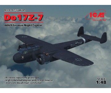 ICM 1/48 Do 17Z-7, WWII German Night Fighter 
