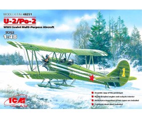 ICM 1/48 U-2/Po-2, WWII Soviet Multi-Purpose Aircraft