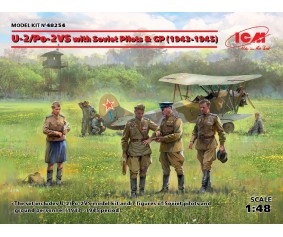 ICM 1/48 U-2/Po-2VS with Soviet Pilots & GP (1943-1945) 