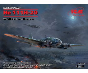ICM 1/48 He 111H-20, WWII German Bomber