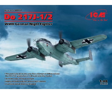 ICM 1/48 Do 217J-1/2, WWII German Night Fighter