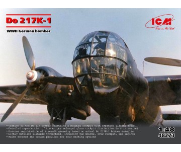 ICM 1/48 Do 217K-1, WWII German Bomber (new parts)